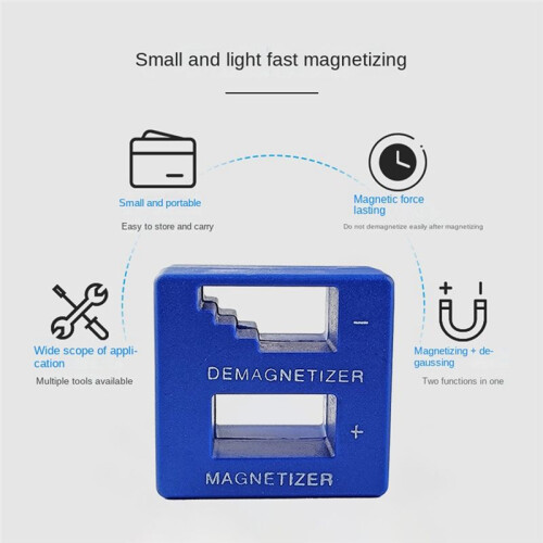 Color Enhanced Screwdriver Special Magnetizing and Demagnetizing Device Demagnetizing Device Screwdriver Special