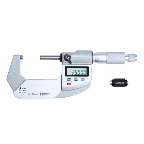 Digital Display 0.001mm Micrometer IP65 Waterproof Electronic Digital Caliper Gauge 50mm-75mm