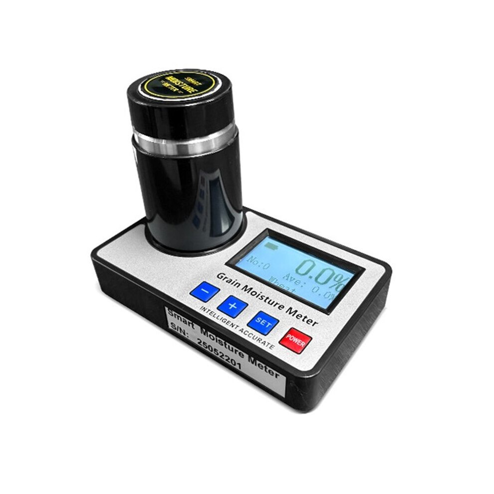 Grain Moisture Meter For 19 Kinds Grains Moisture Tester Digital Display Cocoa Beans Wheat Corn Moisture Analyzer 6034085207270