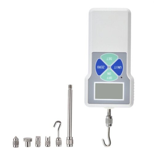 Digital Force Gauge Digital Force Meter SF-500 Portable Push and Pull Tester Meter 500N Force Tester EU Plug