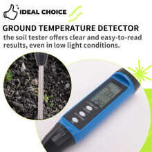 Compteur de Nutriments Du Analyseur D'Azote à Action Rapide Testeur de Fertilité Jardinage Agriculture Testeur de LED LY606