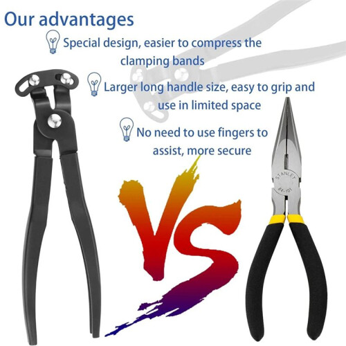 Offset Boot Clamp Plier CV Joint Boot Clamp Pliers Replacement for 30600 1