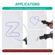 5-In-1 Hot Foam CutterFoam Cutter Machine Pen Tools Kit with 110-240V/0-28W Digital Voltage Controller Electric US Plug
