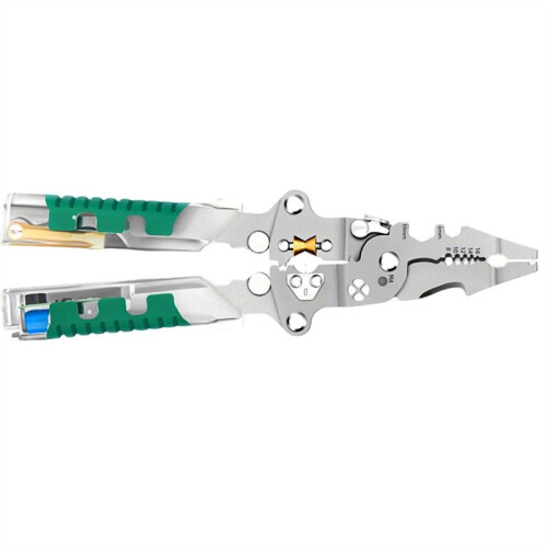 Electrical Pliers, 2026 Upgrade Folding Stylus Screwdriver Wire Stripper,for Cutting and Pulling Wires Cable