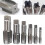 6 Pcs NPT Pipe Tap Set Threading Plumbing NPT Tap Set with Storage Case Thread Tapping Tool Kit 6