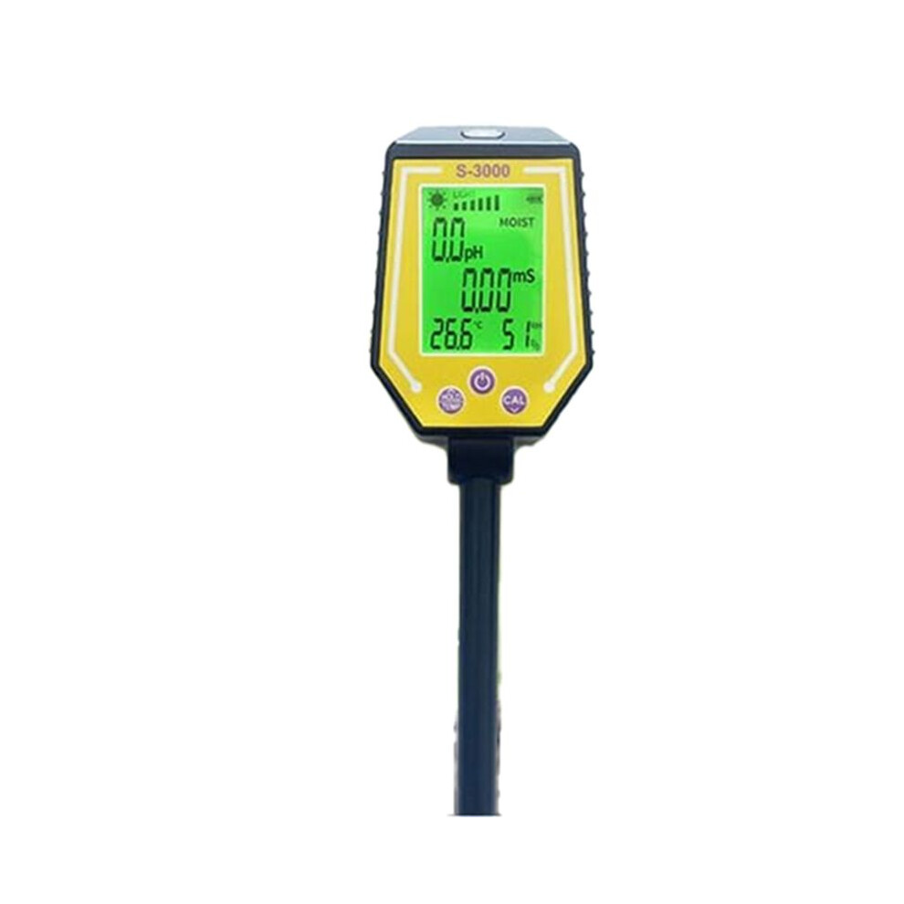 Tauoh 6 In 1 High Accuracy Conductivity Ph/Ec/Humidity/Sunlight/Air Humidity/Temp Tester Ph Meter