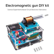 DC3V DIY Elektrische Magnetische Zender Elektronica Kit met Niveau-Indicatie Circuit Elektronische Experimentonderdelen B