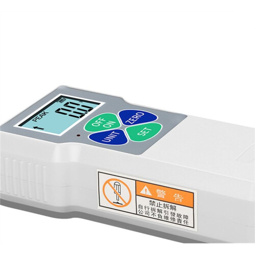 Digital Force Gauge Digital Force Meter SF-500 Portable Push and Pull Tester Meter 500N Force Tester EU Plug 1