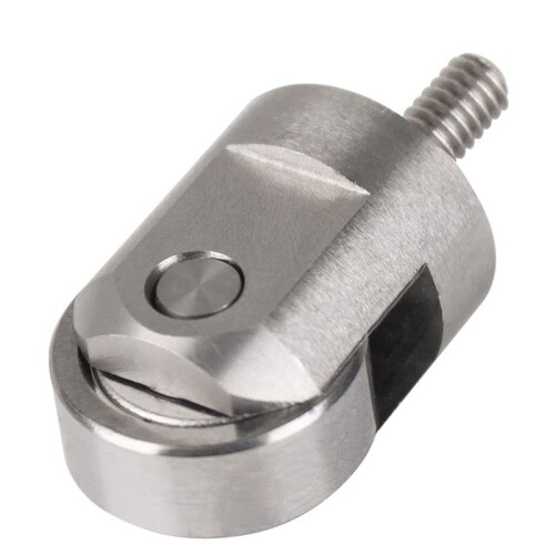 Roller Contact Point for Dial Digital Indicators Depth Gauge M2.5 Thread 10mm Diameter Wheel Metric Dial Contact Point 2