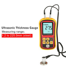 GM100 Digital Ultrasound Thickness Gauge Tester Plastic Glass Ceramics Metal Plate Stainless Steel Pipe Wall Thickness