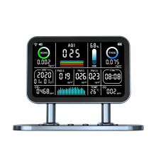 Tuya Wifi 13 in 1 Air Quality Monitor Meter TVOC HCHO PM2.5 PM1.0 PM10 Temperature and Humidity Carbon Dioxide Detector