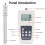Hay Moisture Meter LCD Display Compressed Hay Straw Measuring Tool for Cereal Straw Forage Grass Bamboo Fibre Testing 7