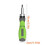 11 in 1 Ratchet Screwdriver Hidden Screwdriver  Multi Angle Corner Capable Multifunctional Screwdriver Tool Green 7