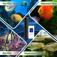 7 w 1 Online Wifi Monitor TEMP SOLI ORP Chlor Ph TDS EC Miernik dla Akwarium Ryb Tropikalnych WTYCZKA UE