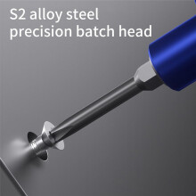 ES240 Electric Screwdriver with 24pcs A2 Alloy Steel Bits LED Lighting for Computer Phone Dismantling Repair Tools Kit