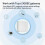 5-Teiliger Intelligenter Zigbee-Bodensensor, Temperaturmesser, Feuchtigkeitssensor, Echtzeitüberwachung, Pflanzenmonitor-Detektor 9