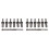 2X Stone Splitter Hand Tool Kit Stone Splitter with Drill Bit Tools for Splitting Granite Rock Concrete Marble 1
