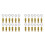 24Pcs DIY Tools Handmade Leather Goods Tools Suture Fixing Needle Leather Goods Fixed Needle Stitching 0-6mm, 6-12mm 1