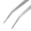 10pcs 5.9 Inch Long Silver Tone Bent Curved Tip Tweezers Forceps Plier Hand Tool 6