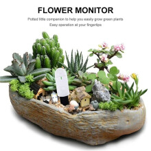 2X Capteur D'Humidité Du Portable, Moniteur de Plantes, Hygromètre de , Détecteur de Plantes, Soins de Jardin, Humidimètre de Plantation