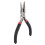 2X Handy Pliers DIY Tool Needle Nose No Tooth 3