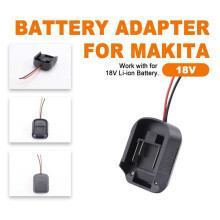 6Pc Battery Adapter for 18V Lithium Battery Power Tool Connector Adapter Dock Holder for Power Tool BL1830 BL1840