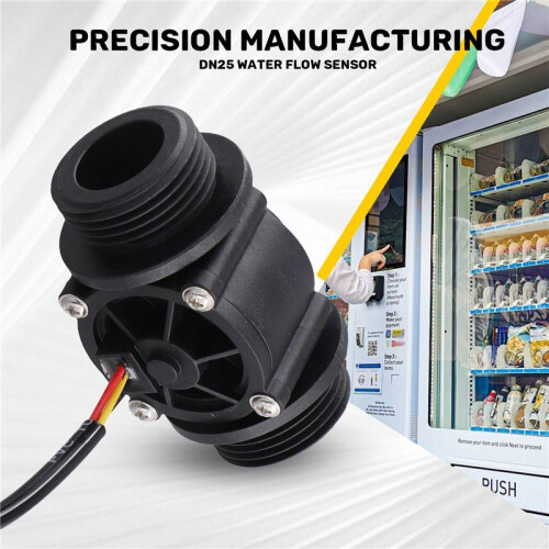 4X DN25 FS400A G1inch Water Flow Sensor Hall Flowmeter Meter Counter 2-60L/Min 1.75Mpa 2