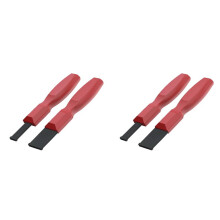 4X Raspadores de Carboneto, Raspadores de Juntas de Supercarboneto para Metal e Automotivo, Conjunto de Raspadores de Carboneto de 1-1/4 Polegadas e