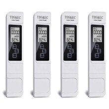 4X TDS EC Meter Digital Water Quality Tester 0-9999 PPM Mätområde Vattenrenhet Temperaturmätare Tester