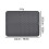 Rectangular Silicone Dish Drying Mat, Anti Slip, Built-in Drain, Small Kitchen Counter Protector 2