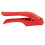 Multipurpose 2-in-1 Garlic Press with Ergonomic Handle, Red, PP Material 8
