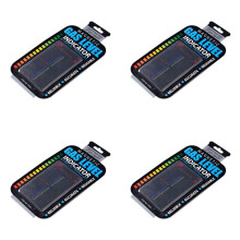 4X Praktische Propaan Brandstof Gas Tank Niveau Indicator Magnetische Meter Caravan Fles Temperatuur Meetstok