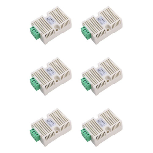 6X Temperature Humidity Transmitter RS485 SHT20 Sensor Modbus RTU Acquisition Module Transducer High Precision
