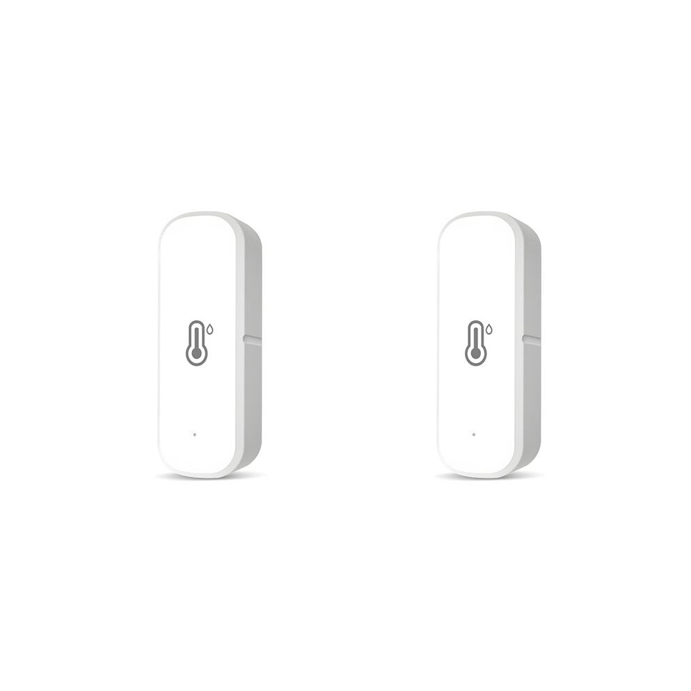 Semoic 2X Zigbee Humidity And Temperature Sensor Hygrometer Thermometer Remote Monitoring And Alerts Home