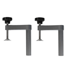 2 PièCes 20Mm Travail Du Bois Presse Rapide Pince de Pression de Bureau Serrage Manuel PièCes en Alliage D'Aluminium éTabli Outil de Bricolage