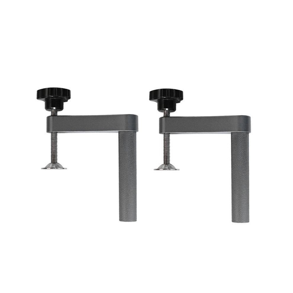 2Pcs 20Mm Woodworking Fast Press Desktop Pressure Clamp Manual Clamping Aluminum Alloy Parts Workbench Diy Tool 4711013126552