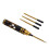Hexagonal  Screwdriver Hexagonal Screwdriver Tool Set for Rc Car Crawler Helicopter 1.5 2.0 2.5 3.0mm Black+Silver 5