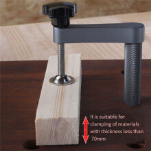 2Pcs 20mm Woodworking Fast Press Desktop Pressure Clamp Manual Clamping Aluminum Alloy Parts Workbench DIY Tool