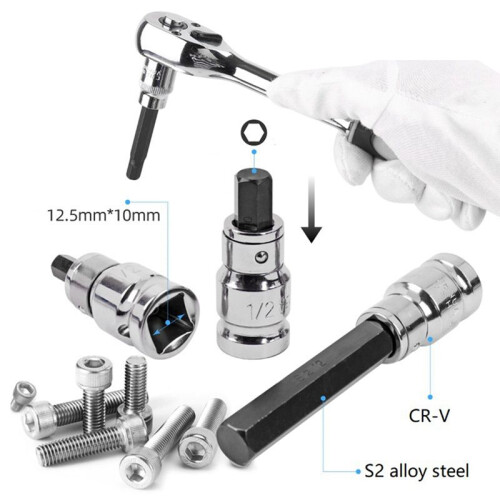 15-Piece Hexagon Socket S2 Screwdriver  Hexagon Star Screwdriver Set 2