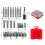 34Pcs Ratchet Screwdriver Batch Combination Plum Triangle Special-Shaped Screwdriver Home Set Box 6