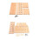 Tool Rack DIY Leather Tool Rack Leather Art Printing Wax  Storage Box Solid Wood Tool Storage Box-B 4
