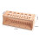 Tool Rack DIY Leather Tool Rack Leather Art Printing Wax  Storage Box Solid Wood Tool Storage Box-B 5