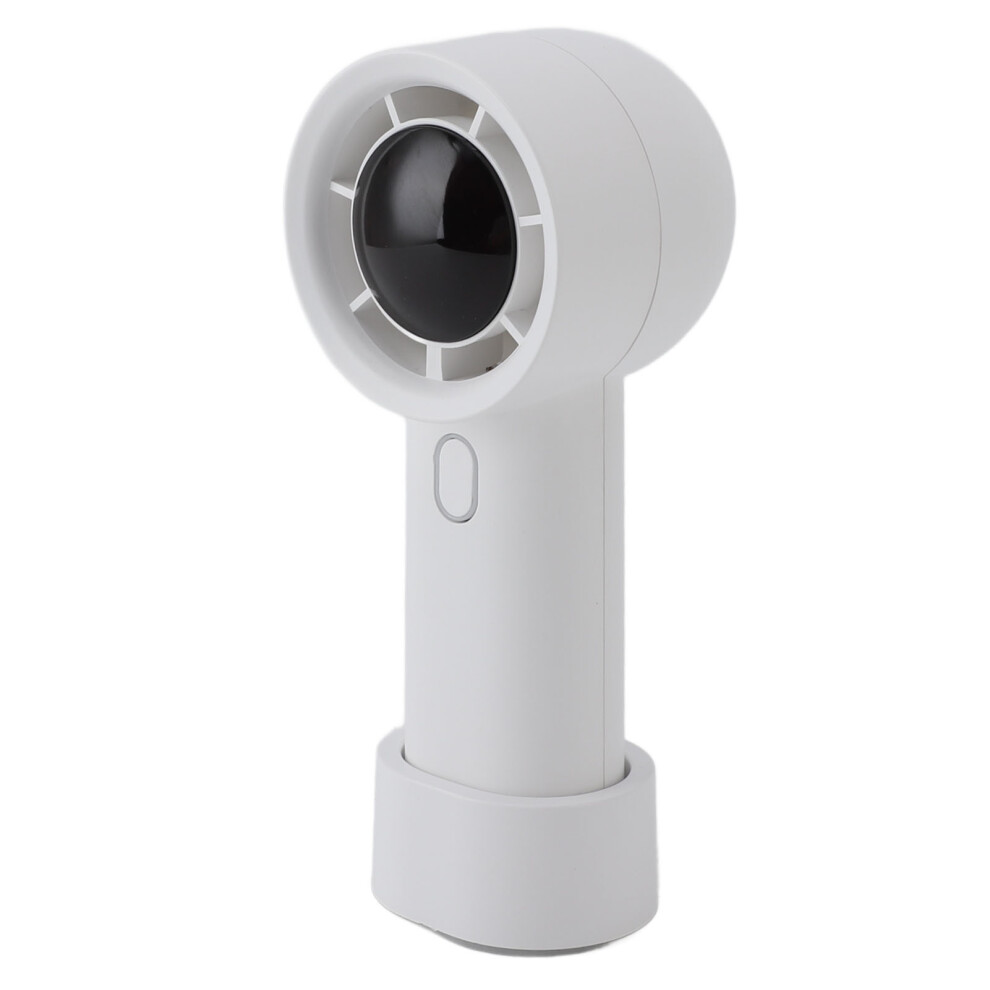 Portable Handheld Fan 3000Mah White Usb Rechargeable 15X6.3cm 7891386659585