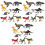 24Stk Dinosaurier Modellset Aus Langlebigem Material Kinder Deko 3