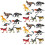 24Stk Dinosaurier Modellset Aus Langlebigem Material Kinder Deko 6
