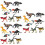 24Stk Dinosaurier Modellset Aus Langlebigem Material Kinder Deko 7