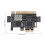 TL611 Pro Debug Card, PCI E Motherboard Analyzer, 84x56mm Black 2