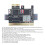 TL611 Pro Debug Card, PCI E Motherboard Analyzer, 84x56mm Black 4