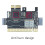 TL611 Pro Debug Card, PCI E Motherboard Analyzer, 84x56mm Black 5