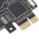 TL611 Pro Debug Card, PCI E Motherboard Analyzer, 84x56mm Black 11